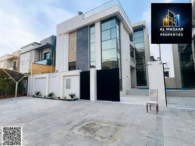 For sale: Al Yasmin villa, 6 bedrooms, with swimming pool and super deluxe finishing. Freehold ownership for all nationalities. Bank financing availab