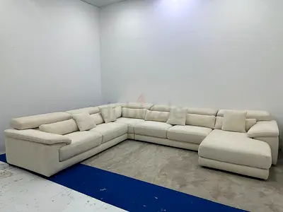 Like new condition Italy brand Ushape sofa