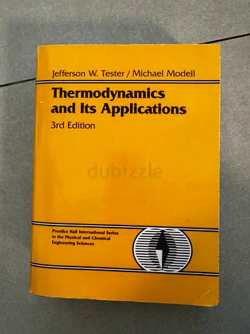 Thermodynamics and Its Applications (3rd Edition) by Jefferson W. Tester  Michael Modell