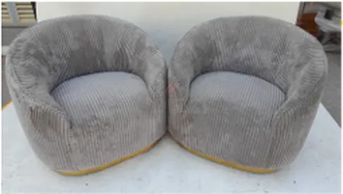 (27) Luxurious Tub-Style Coffee Armchair
