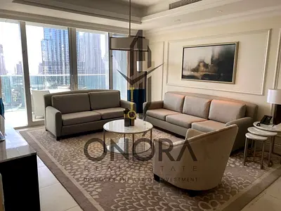 Burj Khalifa View | 2BR Hotel Apartment | Furnished | Downtown Dubai