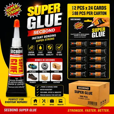 غراء secbond سوبر جلو