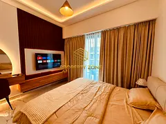 Hot Deal | Luxury Furnished Studio | Balcony | Azizi Riviera