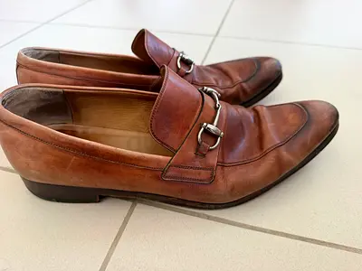 AUTHENTIC GUCCI HORSEBIT LOAFERS – MADE IN ITALY – BROWN LEATHER