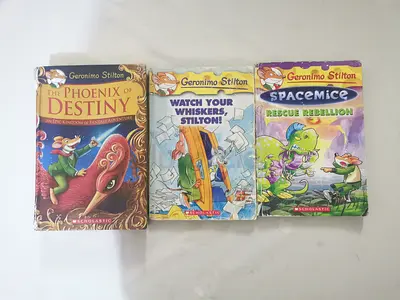 Geronimo stilton - set of 2+1 special edition