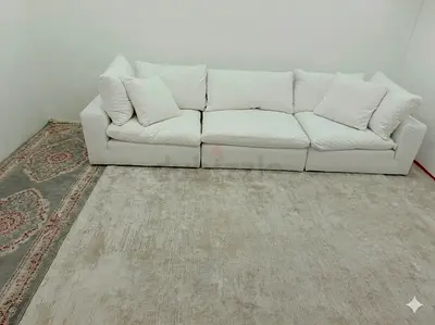 Marina home cloud feather 🪶 filled modular sofa