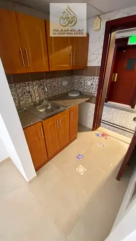 للإيجار السنوي بعجمان –استديو مطبخ منفصل مساحة واسعة جدا  بمنطقة الجرف 2