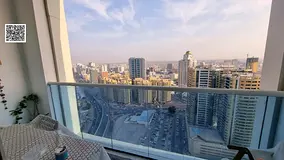 Two-bedroom apartment for sale in Oasis Towers Open view 3 bathrooms Area: 1,561 sq ft Total price: