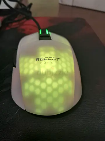 Roccat Burst Core RGB Wired Gaming Mouse - White