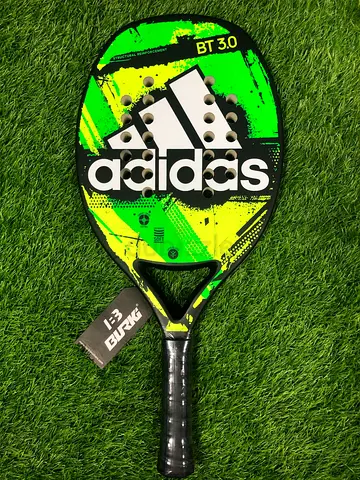 Beach paddle racket with ball - good condition