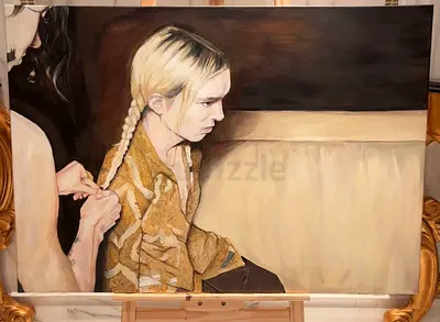 Baroque Style Oil Painting Handmade