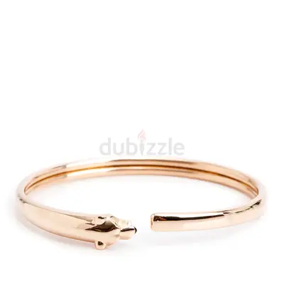 Authentic Cartier 2022 18k Rose Gold Panthere de Bracelet, Small Model Size 16
