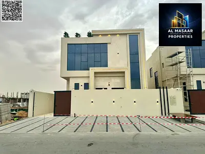 Villa for sale with a distinctive modern design | Registration and ownership fees included | Close to Mohammed Bin Zayed Road and Emirates Road | Clos