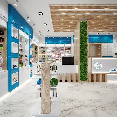 Medical Store Decor and Fitout | Complete Shop Fitout UAE