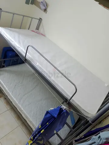 Double storey Bed and medical mattress
