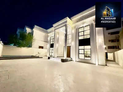 امتلك فيلا كلاكسيك 6 غرف ماستر مع رووف و مسبح و مصعد داخلى مساحة البناء7500 قدم بسعر شامل المكييفات مع تملك حر