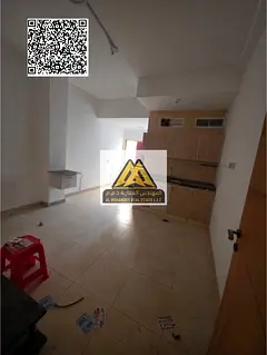 A spacious studio for annual rent in Al Nuaimiya – Ajman, located directly on Kuwait Street in a l