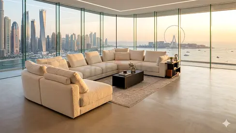 Chattles and more premium quality olta feather 🪶 filled modular sofa