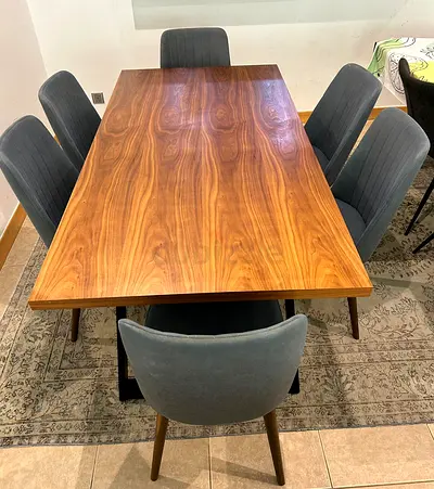 The One Solid Wood Dining Table
