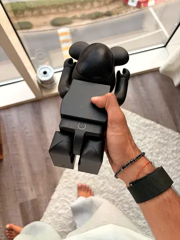 Black Bearbrick-style Designer Vinyl Figure (Collectible)