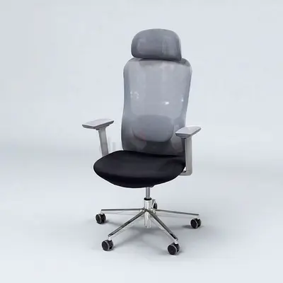 Ergonomic High-Back Office Chair with Headrest and Lumbar Support MAF-3095