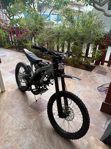 Fully modded surron (has upgraded battery controller and motor)