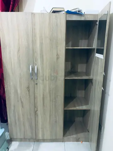 Wardrobe and tv table