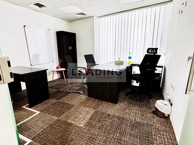 Fully Furnished Office for Lease | Business Bay | Ready to Move In | Chiller Free | High Speed Inte