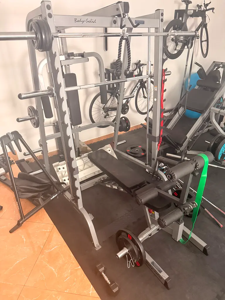 Multi-Function Home Gym Smith Machine with Bench and Leg Developer439292937005977600