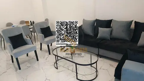 شقة غرفتين وصالة بإطلالة بحرية للبيع في أبراج الواحة – تقسيط مريح
