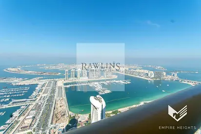 4BR + Maid | Fully Furnished & Upgraded | Partial Palm View | Luxury Apartment