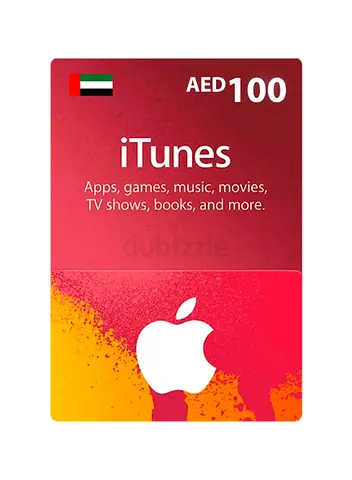 itunes gift card 100 dirhams
