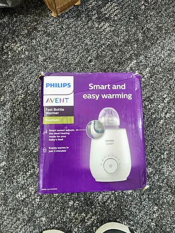 Philips Avent Fast Bottle Warmer (bottle heater) - used, box included