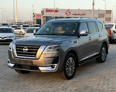 2021 Nissan Patrol LE Platinum V8 400hp original paint in perfect condition