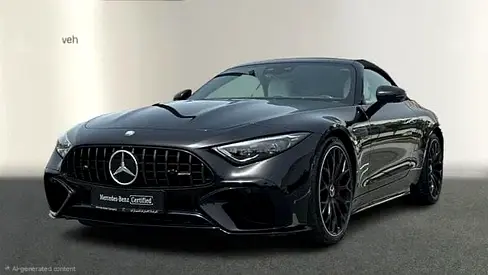 2025 Mercedes-Benz SL 55 AMG 4Matic Plus - GCC Specs- Under Warranty