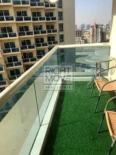 500/ Sqrft / Studio with Balcony for rent in Crescent Tower B/ 42000