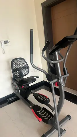 Used Recumbent Elliptical Trainer with Seat — Good Condition