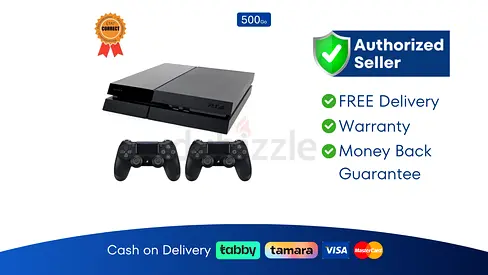 Sony PlayStation 4 - Fat - 500 GB with 2 Controller 
Brand New | Warranty | FREE Delivery