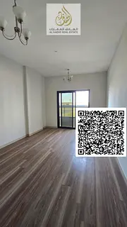 2BR apartment in Al Jurf 3, central AC, 2 baths, balcony, large space, prime location near services,