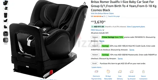 Britax Römer Dualfix i-Size Car Seat
