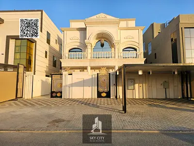 فيلا كلاسيك 7غرف نوم ماستر مصعد داخلي طابقين وروف تقسيمات داخليه كبيرة تملك حر السعر شامل المياه والكهرباء فرصة مميزة لامتلاك فيلا راقية بتصميم كلاسيك