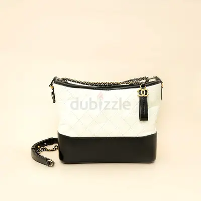 Authentic Chanel Bicolor Gabrielle Hobo Bag