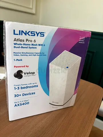 Linksys AX5400 Mesh WiFi 6 router - Brand New, Sealed