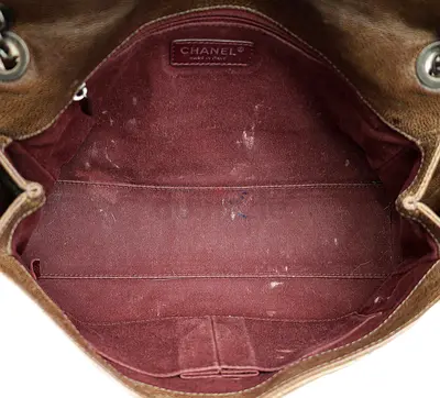 Authentic Chanel Burgundy Chic Trip Waist Bag