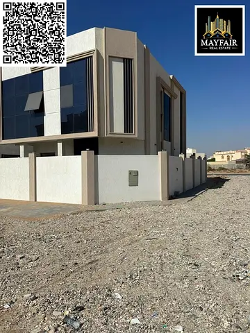 فرصة مميزة للسكن في فيلا حديثة بتصميم مودرن راقي، تقع في منطقة الياسمين بعجمان، بموقع استراتيجي زاوية شارعين وقريبة من جميع الخدمات.
