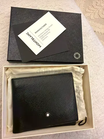 MONT BLANC WALLET 6CC IN SARTORIAL LEATHER