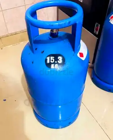 15.3 kg Blue LPG Gas Cylinder - Good Condition