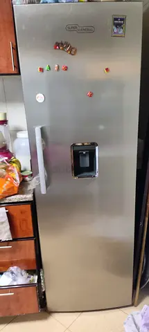 Single-door Upright Refrigerator with Water Dispenser - Good Working Condition