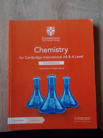 Cambridge International AS  A Level Chemistry