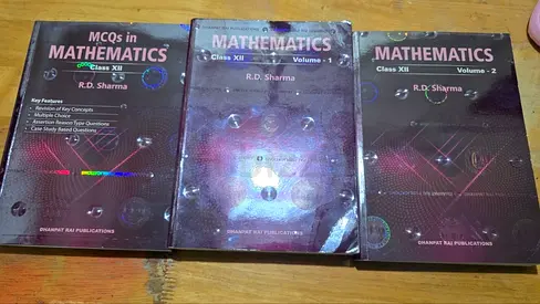 RD Sharma Class 12 Mathematics – Vol 1, Vol 2 + MCQs